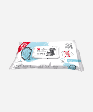 M-Pets Extra Large Antibacterial Pet Cleaning Wipes (30 pcs, 28x18 cm)