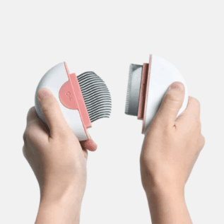My Pet House - M-Pets 2-in-1 Mini Pet Comb for Short Hair | Pink