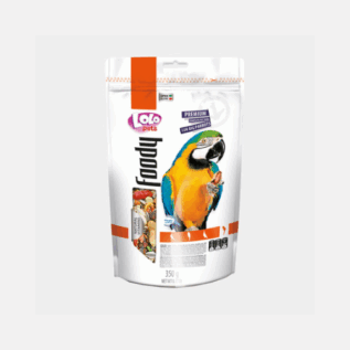 My Pet House - LOLO PETS Foody Complete Pet Food for Big Parrots (600g)