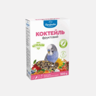 My Pet House - PRIRODA Cocktail Budgie Food with Fruits (500g)